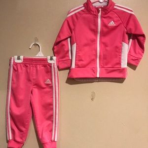 Adidas Track Suit 18 month lightly used